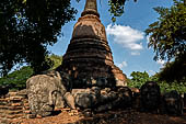 Ayutthaya, Thailand. Wat Ratchaburana. 